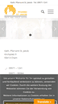 Mobile Screenshot of pfarrei-cham.de